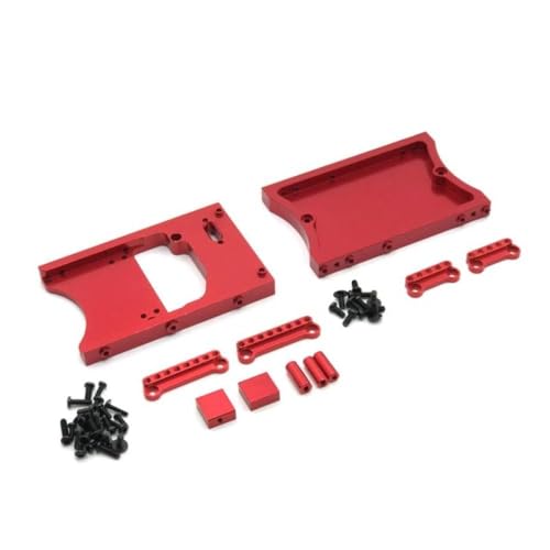 MN MN98 MN99S MN45 Metall -Servo -Halterung der Halterung Strahl Crossbeam Stoßdämpfer -Halterber für 1 12 -Skala -RC -Auto -Upgrade -Teile, die mit verschiedenen RC -Modellen kompatibel sind(Red) von BritBolt