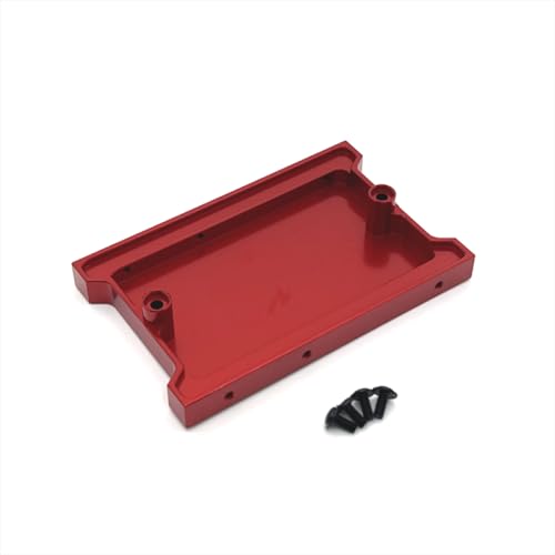 Metall -Upgrade Heckfach Tailboard für Mn MN98 MN99S RC -Autoersatzteile kompatibel mit Fernbedienungsfahrzeugen(Red) von BritBolt