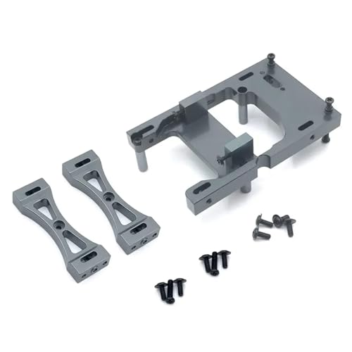 RC Car Servo Mount Bracket Set C14 C24 B14 B24 Mn99s Metallstrahl Crossbeam -Teilezubehör kompatibel mit verschiedenen RC -Modellen(Titanium) von BritBolt