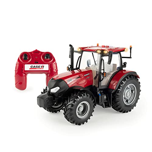Big Farm Funkgesteuertes Case IH Maxxum 150 Traktor, Bauernhofspielzeug für Kinder, Maxxum 150 Traktor, 1:16 Maßstab, Geeignet für Sammler & Kinder ab 3 Jahren von Britains