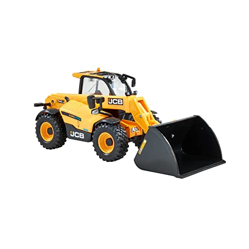 Britains 43325 AGRIXTRA Loadall Bauernhofspielzeug – Teleskopgriff JCB AGRI Truck – Sammelbares Traktorspielzeug – Maßstab 1:32 – geeignet für Sammler und Kinder – ab 3 Jahren, gelb von Britains