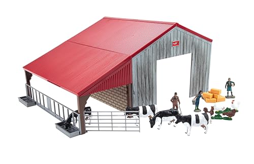 Britains Bauernhof-Spielset – enthält ein Gebäude, eine Bauernfamilie, Bauernhoftiere und Heustiefel, geeignet für Kinder ab 3 Jahren Britains Bauernhof-Spielset – enthält ein Gebäude, eine Bauernfamilie, Bauernhoftiere und Heustiefel, geeignet für Kinder ab 3 Jahren von Britains