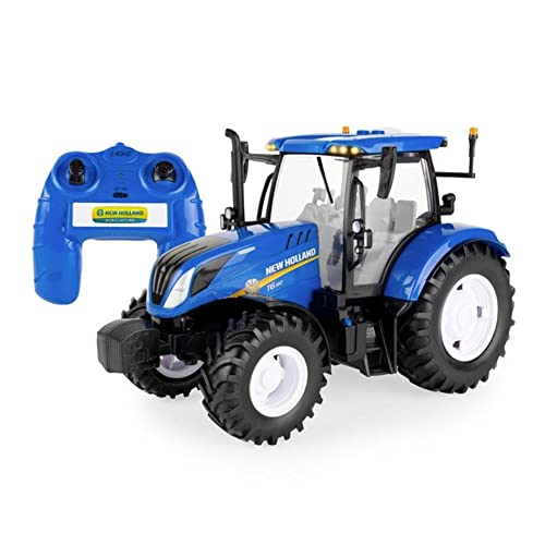 Britains Big Farm funkgesteuerter New Holland T6.180 Traktor, Spielzeugtraktor zum Sammeln, Traktorspielzeug, kompatibel mit Spielzeug im Maßstab 1:16, für Sammler und Kinder ab 3 Jahren Britains Big Farm funkgesteuerter New Holland T6.180 Traktor, Spielzeugtraktor zum Sammeln, Traktorspielzeug, kompatibel mit Spielzeug im Maßstab 1:16, für Sammler und Kinder ab 3 Jahren von Britains