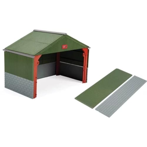 Britains Maschinenhalle, Spielzeugzubehör, Bauernhofspielzeug für Kinder, Traktorspielzeug, kompatibel mit Spielzeug im Maßstab 1:32, geeignet für Sammler & Kinder ab 3 Jahren Britains Maschinenhalle, Spielzeugzubehör, Bauernhofspielzeug für Kinder, Traktorspielzeug, kompatibel mit Spielzeug im Maßstab 1:32, geeignet für Sammler & Kinder ab 3 Jahren von Britains