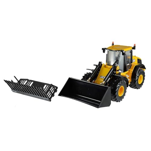 Britains 43223 JCB 419S Radlader, Schiebe Spielzeug aus hochwertigem Material im Maßstab 1:32, interaktives Push Toys Spielzeug ab 3 Jahren, für Fans von originalgetreuen Nachbildungen von Britains