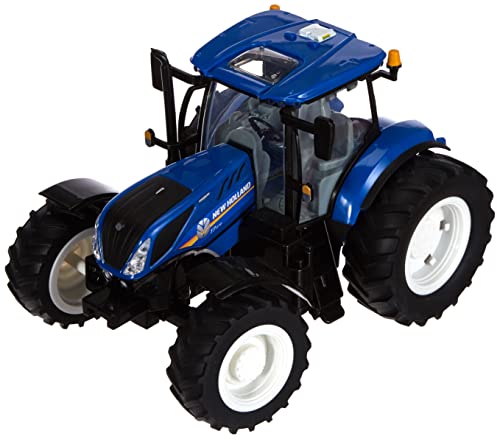 TOMYBritains 43156A1 New Holland, T7.270 Kinder Traktor mit Sound und Licht mit Schaufel zum Anstecken Traktor mit Frontgewicht für Kinder ab 3 Jahre TOMYBritains 43156A1 New Holland, T7.270 Kinder Traktor mit Sound und Licht mit Schaufel zum Anstecken Traktor mit Frontgewicht für Kinder ab 3 Jahre von Britains