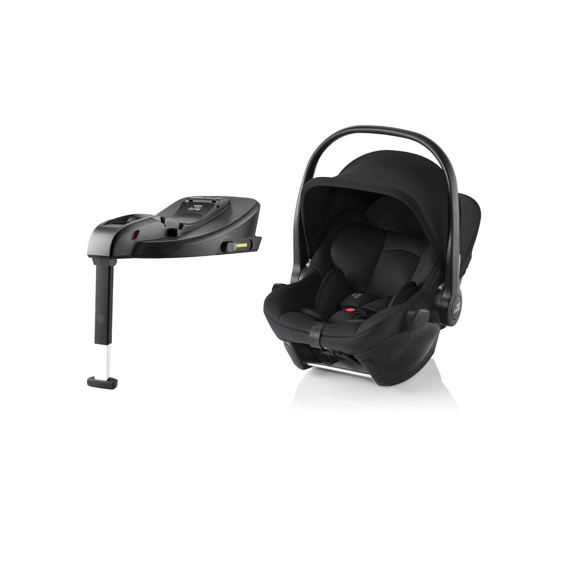 Britax Römer Baby-Safe Core Babyschale inkl. Baby-Safe Core Basis, Space Black von Britax Römer