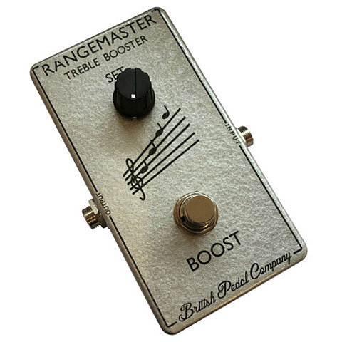 British Pedal Co. Compact Series Dallas Range Master Treble Booster von British Pedal Co.