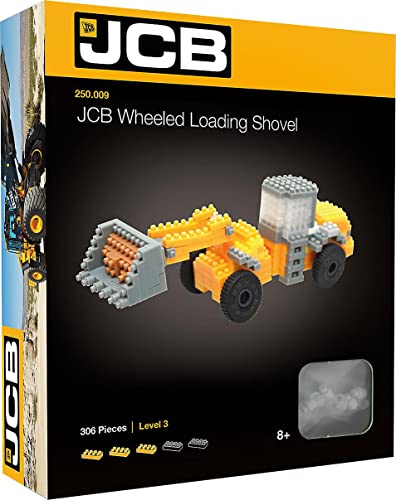 Brixies 250009 JCB Radladeschaufel (Wheeled Loading Shovel), Mehrfarbig, 15,4x4,3x5,4 cm von Brixies