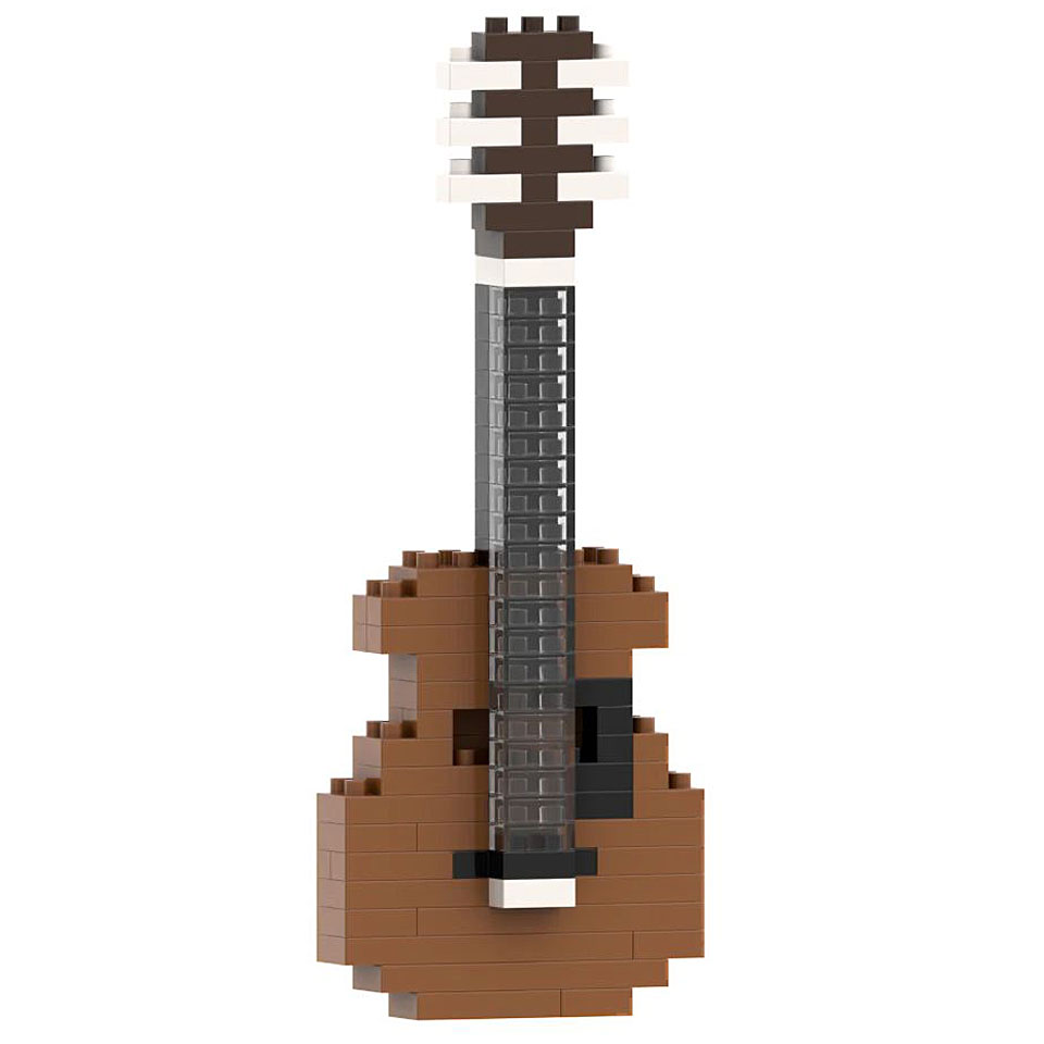 Brixies Microsized building blocks - Classic Guitar Modellbausatz von Brixies