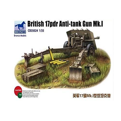 BRONCO CB35024-1/35 British 17-Pounder Anti-Tank Gun Mk.I BRONCO CB35024-1/35 British 17-Pounder Anti-Tank Gun Mk.I von Bronco Models