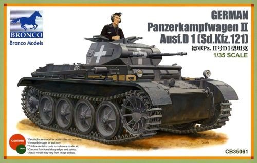 BRONCO CB35061-1/35 Panzerkampfwagen II Ausführung D1 BRONCO CB35061-1/35 Panzerkampfwagen II Ausführung D1 von Bronco Models