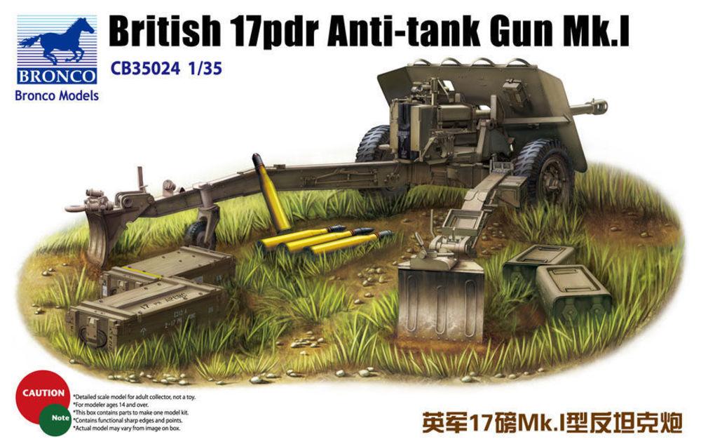 British 17pdr Anti-tank gun Mk.I British 17pdr Anti-tank gun Mk.I von Bronco Models