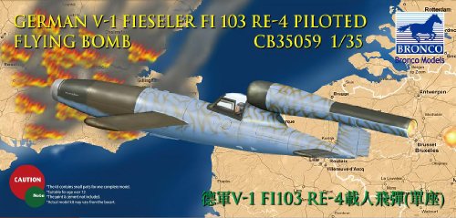 Bronco Models CB35059 - Modellbausatz V-1 Fi103 Re 4 Piloted Flying Bomb Bronco Models CB35059 - Modellbausatz V-1 Fi103 Re 4 Piloted Flying Bomb von Bronco Models