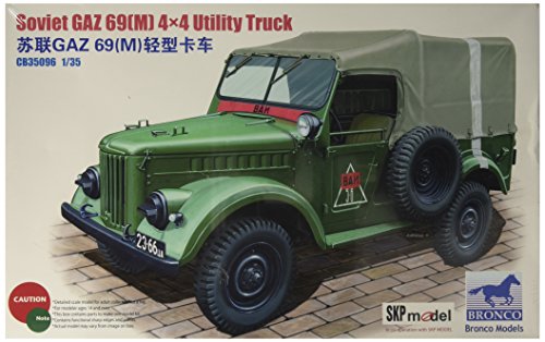 Bronco Models CB35096 - Modellbausatz GAZ 69, M 4x4 Utility Truck von Bronco Models