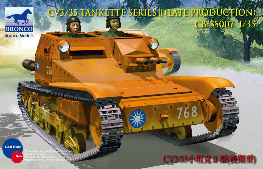 CV L3/35 Tankette Serie II CV L3/35 Tankette Serie II von Bronco Models