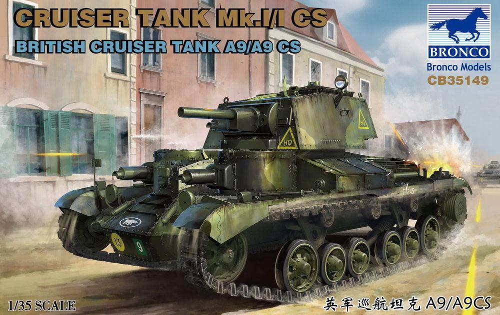 Cruiser Tank Mk.I/ICS British Cruiser Tank A9/A9CS Cruiser Tank Mk.I/ICS British Cruiser Tank A9/A9CS von Bronco Models