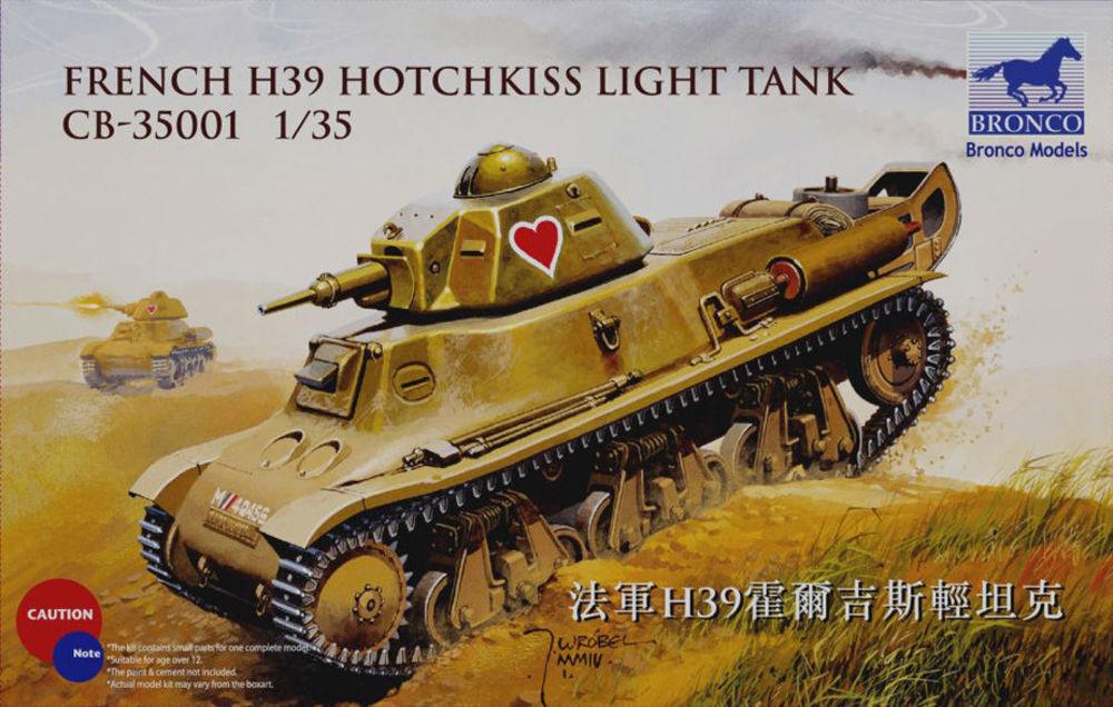 French H39 Hotchkiss light tank French H39 Hotchkiss light tank von Bronco Models