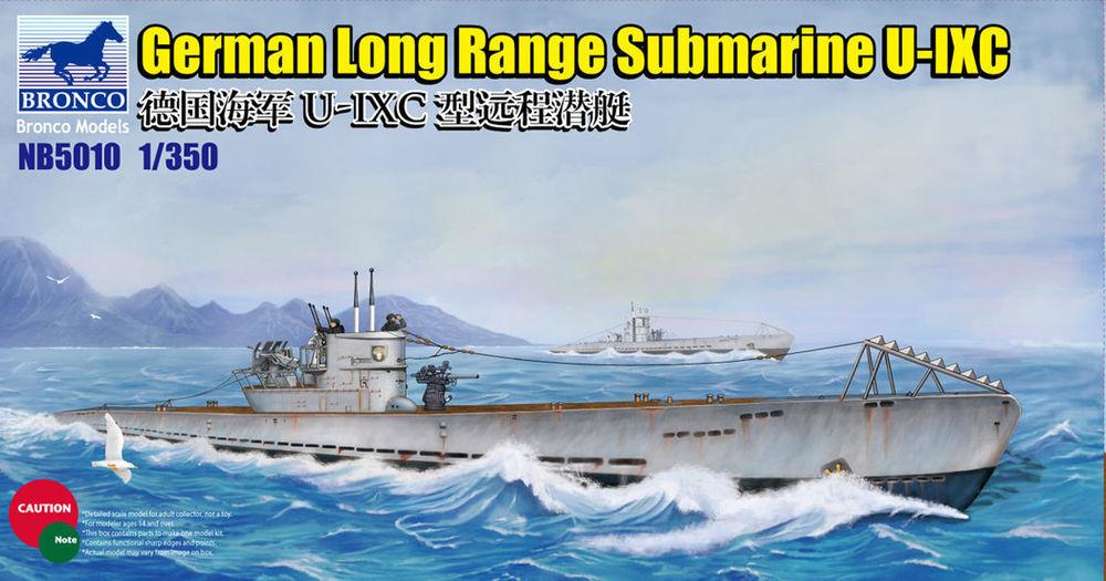 German Long Range Submarine Type U-IXC German Long Range Submarine Type U-IXC von Bronco Models
