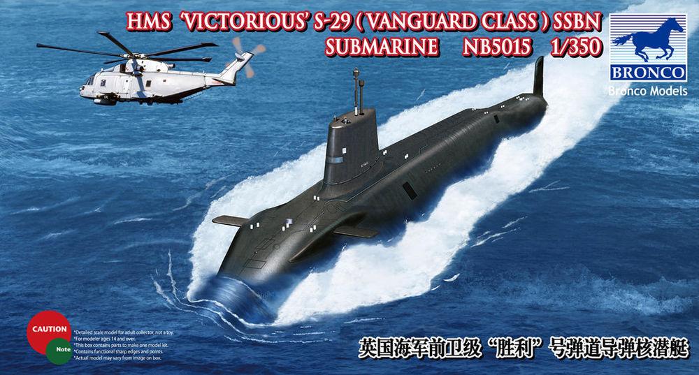 HMS-29 Victorius SSBN Submarine HMS-29 Victorius SSBN Submarine von Bronco Models