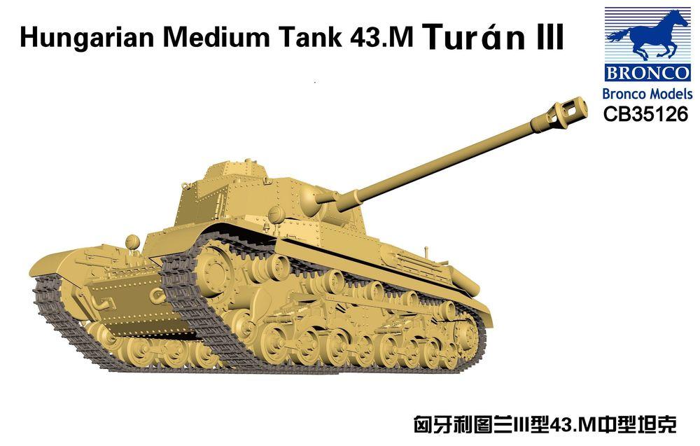 Hungarian Medium Tank 43.M Turan III Hungarian Medium Tank 43.M Turan III von Bronco Models