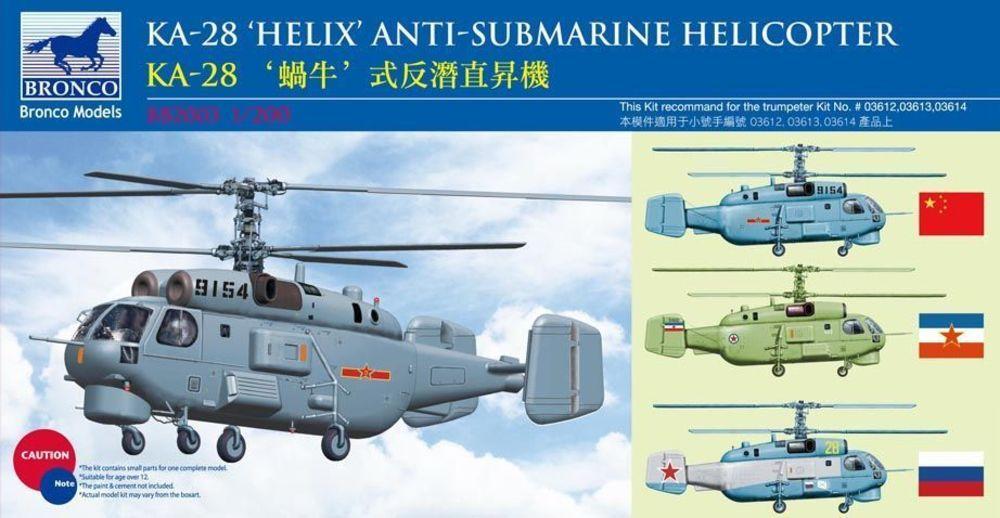 Kamov KA-28 HELIX Anti-Submarine Helicop Kamov KA-28 HELIX Anti-Submarine Helicop von Bronco Models