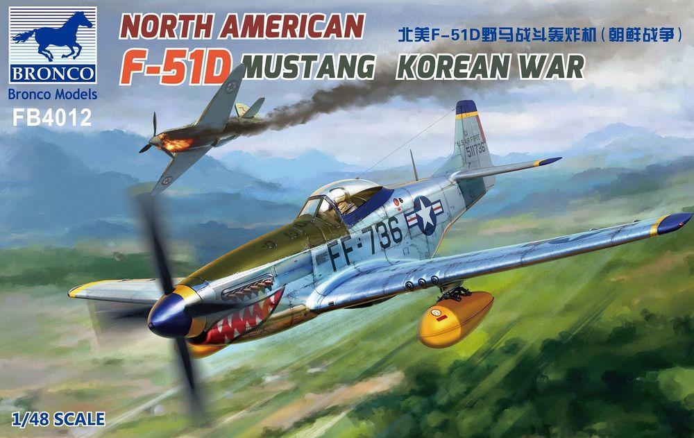 North American F-51D Mustang Korean War North American F-51D Mustang Korean War von Bronco Models