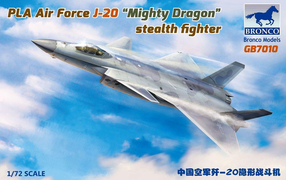 PLA Air Force J-20 Mighty Dragon stealth fighter PLA Air Force J-20 Mighty Dragon stealth fighter von Bronco Models