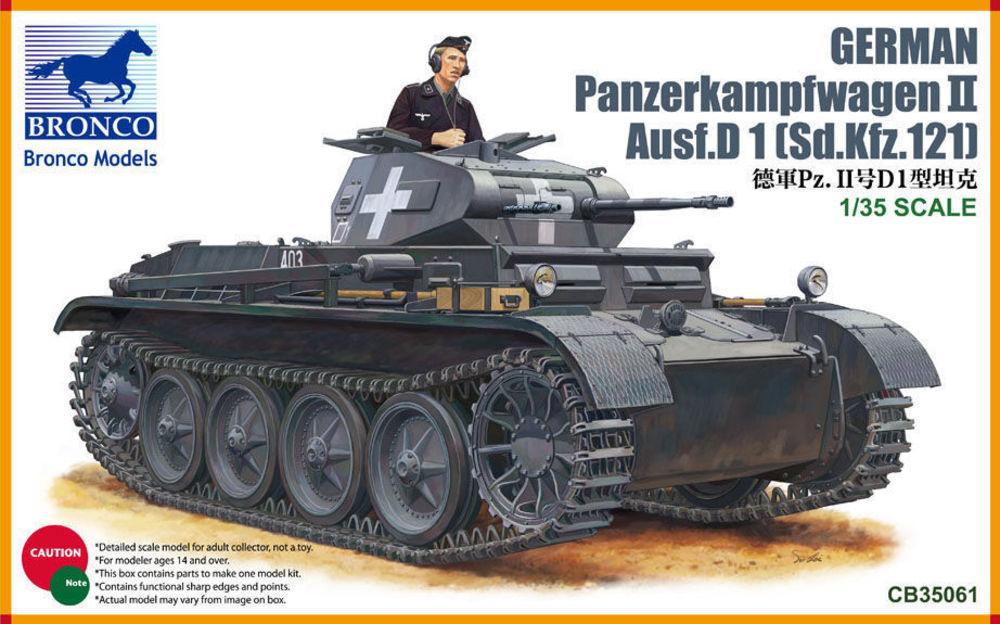 PanzerKampfwagen II Ausf D1 PanzerKampfwagen II Ausf D1 von Bronco Models