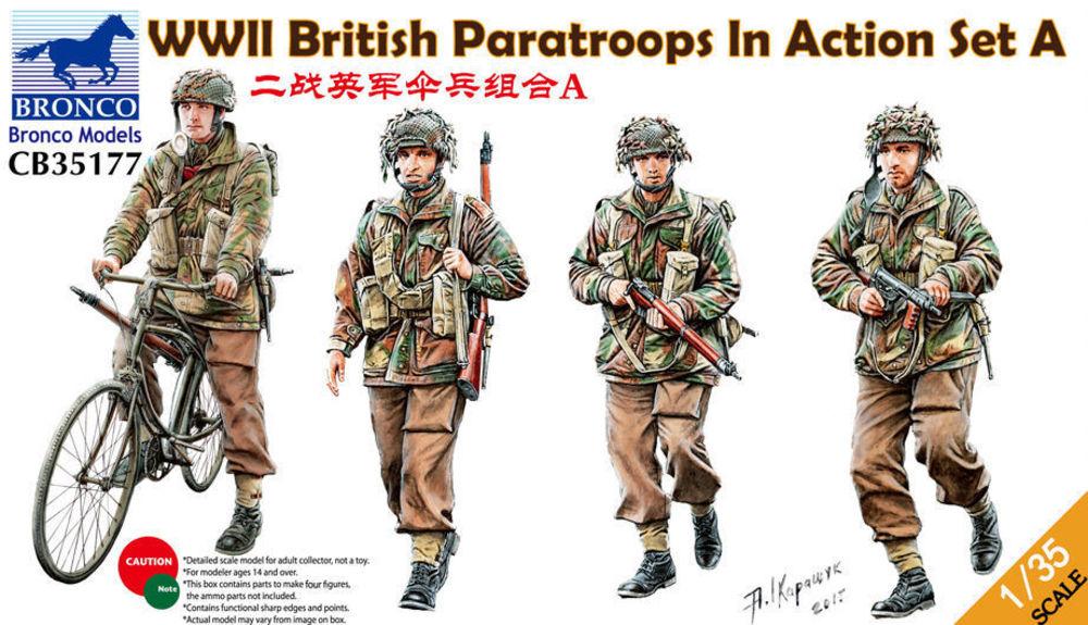WWII British Paratroops In Action Set A WWII British Paratroops In Action Set A von Bronco Models