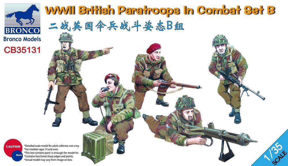 WWII British Paratroops in Combat Set B WWII British Paratroops in Combat Set B von Bronco Models