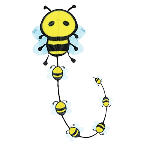 Brookite 30037 Honey Bee Kite Biene, Honigbiene Drachen, Mehrfarbig von Brookite