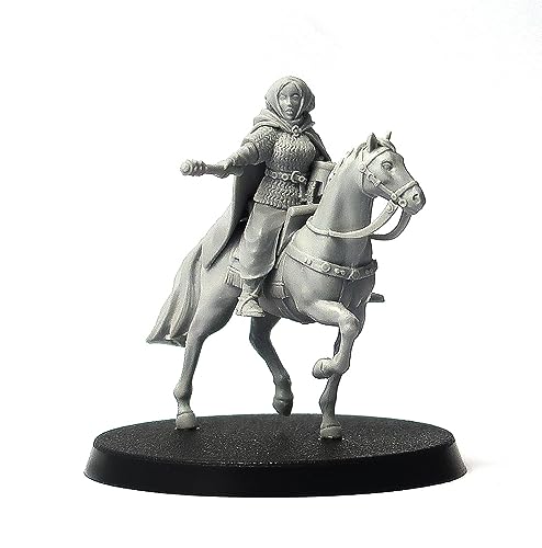 Brother Vinni Female Mounted Knight, 28mm Resin Miniature for Playing SAGA: Age of Crusades Brother Vinni Female Mounted Knight, 28mm Resin Miniature for Playing SAGA: Age of Crusades von Brother Vinni