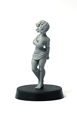 Brother Vinni Slave Girl Miniature for Wargames and Tabletop RPG, Grau, 3.5x1.5x15. Brother Vinni Slave Girl Miniature for Wargames and Tabletop RPG, Grau, 3.5x1.5x15. von Brother Vinni