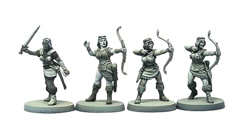 Brother Vinni Celtic Female Archers, 28mm Resin Miniatures for Tabletop Wargaming Brother Vinni Celtic Female Archers, 28mm Resin Miniatures for Tabletop Wargaming von Brother Vinni