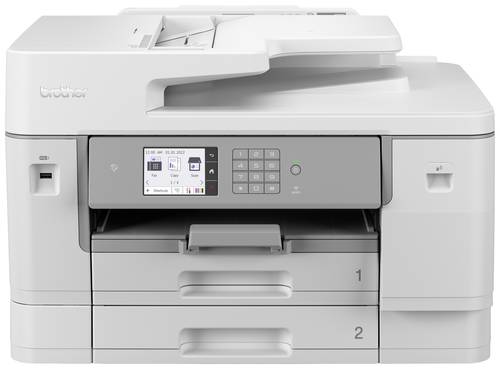 Brother MFC-J6955DW Tintenstrahl-Multifunktionsdrucker A3 Drucker, Scanner, Kopierer, Fax ADF, Duple von Brother