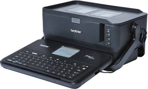 Brother P-Touch D800W Beschriftungsgerät Geeignet für Schriftband: TZe, HSe, HGe, FLe 3.5 mm, 6 mm von Brother