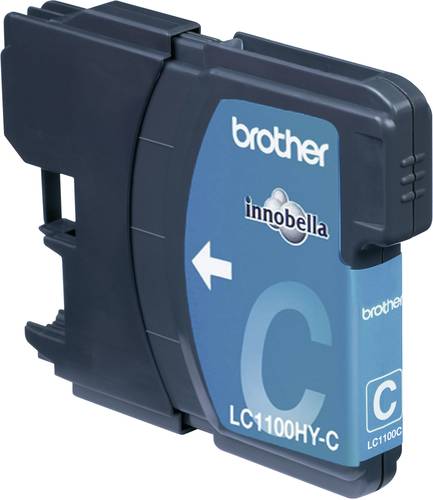 Brother Druckerpatrone LC-1100HYC Original Cyan LC1100HYC von Brother