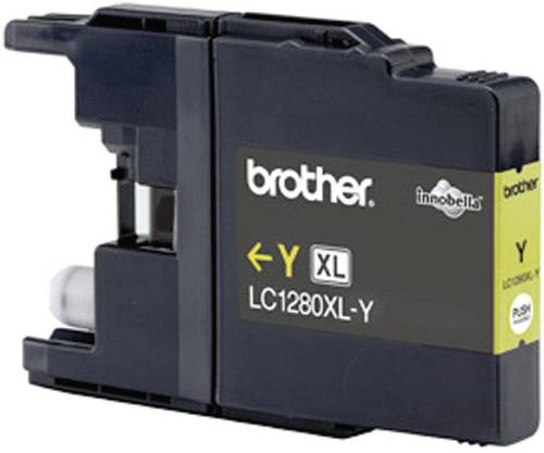 Brother Druckerpatrone LC-1280XLY Original Gelb LC1280XLY von Brother