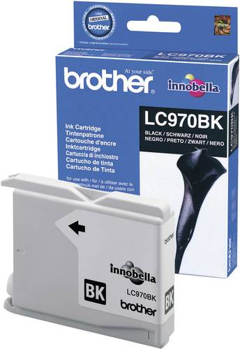 Brother Druckerpatrone LC-970BK Original Schwarz LC970BK von Brother