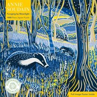 Adult Sustainable Jigsaw Puzzle Annie Soudain: Foraging by Moonlight von BrownTrout Publishers Inc