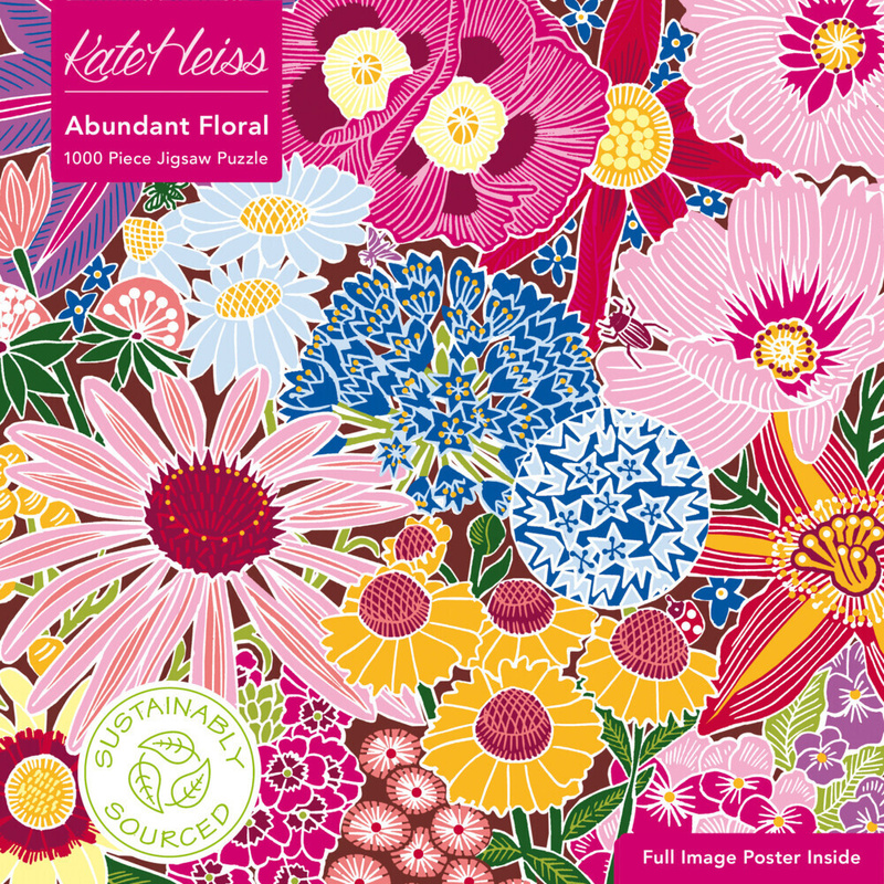 Puzzle - Kate Heiss, Opulente Blütenpracht von BrownTrout