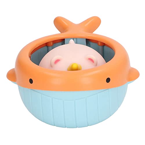 Babypool-Spielzeug, Farbenfrohe Badespaß für Kleinkinder, 8-Pack-Leuchten Schwimmender Gummi-Tierspielzeug mit Niedlichem Styling, Ideal für Bade-, Pool-, Strand- oder (Whale UC von Brrnoo