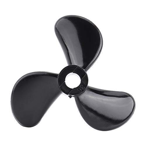 Brrnoo Propeller Set 36mm, Schwarz Nylon Schiffs Teile, Pool Spielzeug Zubehör, Ersatzteile für RC Boot, Hochwertige Propeller für Sommer Spaß Brrnoo Propeller Set 36mm, Schwarz Nylon Schiffs Teile, Pool Spielzeug Zubehör, Ersatzteile für RC Boot, Hochwertige Propeller für Sommer Spaß von Brrnoo