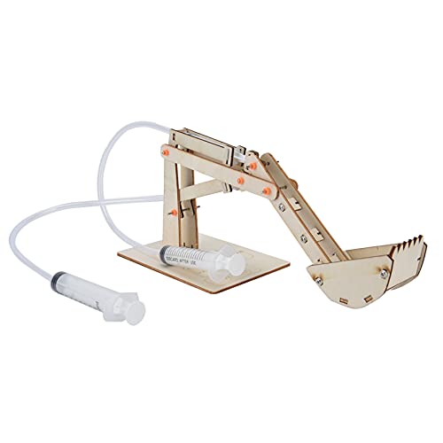 Brrnoo DIY -Baggermodell, Hölzerne DIY -Baggermodell Wissenschaft Experiment Spielzeug Kunststoff Holzwissenschaft Experiment Excavator Modell für Brrnoo DIY -Baggermodell, Hölzerne DIY -Baggermodell Wissenschaft Experiment Spielzeug Kunststoff Holzwissenschaft Experiment Excavator Modell für von Brrnoo