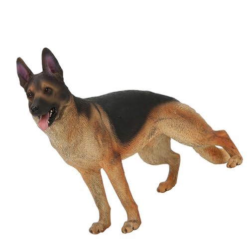 Brrnoo Deutsche Schäferhundfigur, Hundefiguren Hochsimulierte Kunststoff -Plastik -Schäferhirtenstatue für Desktop Dekoration Brrnoo Deutsche Schäferhundfigur, Hundefiguren Hochsimulierte Kunststoff -Plastik -Schäferhirtenstatue für Desktop Dekoration von Brrnoo