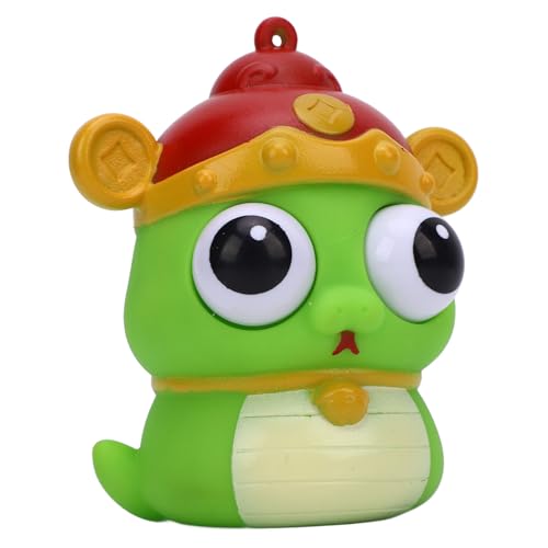 Brrnoo Lustiges Spielzeug Zum Herausdrücken der Augen, Quetschbare Tierpuppe mit Augäpfeln für Büro, Partys, Augenöffnendes Spielzeug, Partygeschenke (Green) von Brrnoo