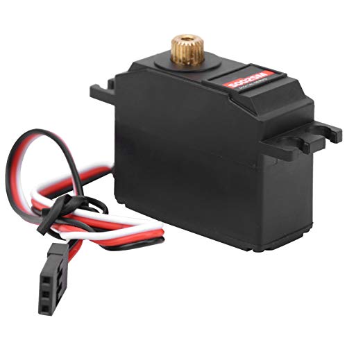 Brrnoo Metal Gear Digital Servo, Modell S0025M mit Unterschiedlichen Servoarmen, Hoher Qualität und Haltbarkeit, Korrekturmotorausrüstung für 1/12 RC -Autobootmodell, Kompatibel für Brrnoo Metal Gear Digital Servo, Modell S0025M mit Unterschiedlichen Servoarmen, Hoher Qualität und Haltbarkeit, Korrekturmotorausrüstung für 1/12 RC -Autobootmodell, Kompatibel für von Brrnoo