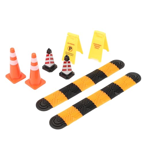 Brrnoo Model RC -Automobilgeschwindigkeitsbeule, Eiszapfen, Stimmungsstücks -Accessoires mit Realistischem Design für 1/18 1/24 Kletterauto Modellszene von Brrnoo