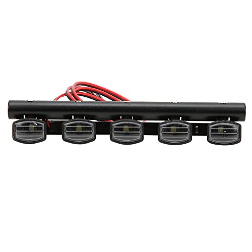 Brrnoo RC -Dachbirnenleuchten, Kleiner Größe, Leichtes, 3 Stile, für 90046 SCX10 Pull Car, Special Design, 4LED 5LED 6LED, Plastikmaterial, Exquisite Verarbeitung, Einfach zu (5 Brrnoo RC -Dachbirnenleuchten, Kleiner Größe, Leichtes, 3 Stile, für 90046 SCX10 Pull Car, Special Design, 4LED 5LED 6LED, Plastikmaterial, Exquisite Verarbeitung, Einfach zu (5 von Brrnoo